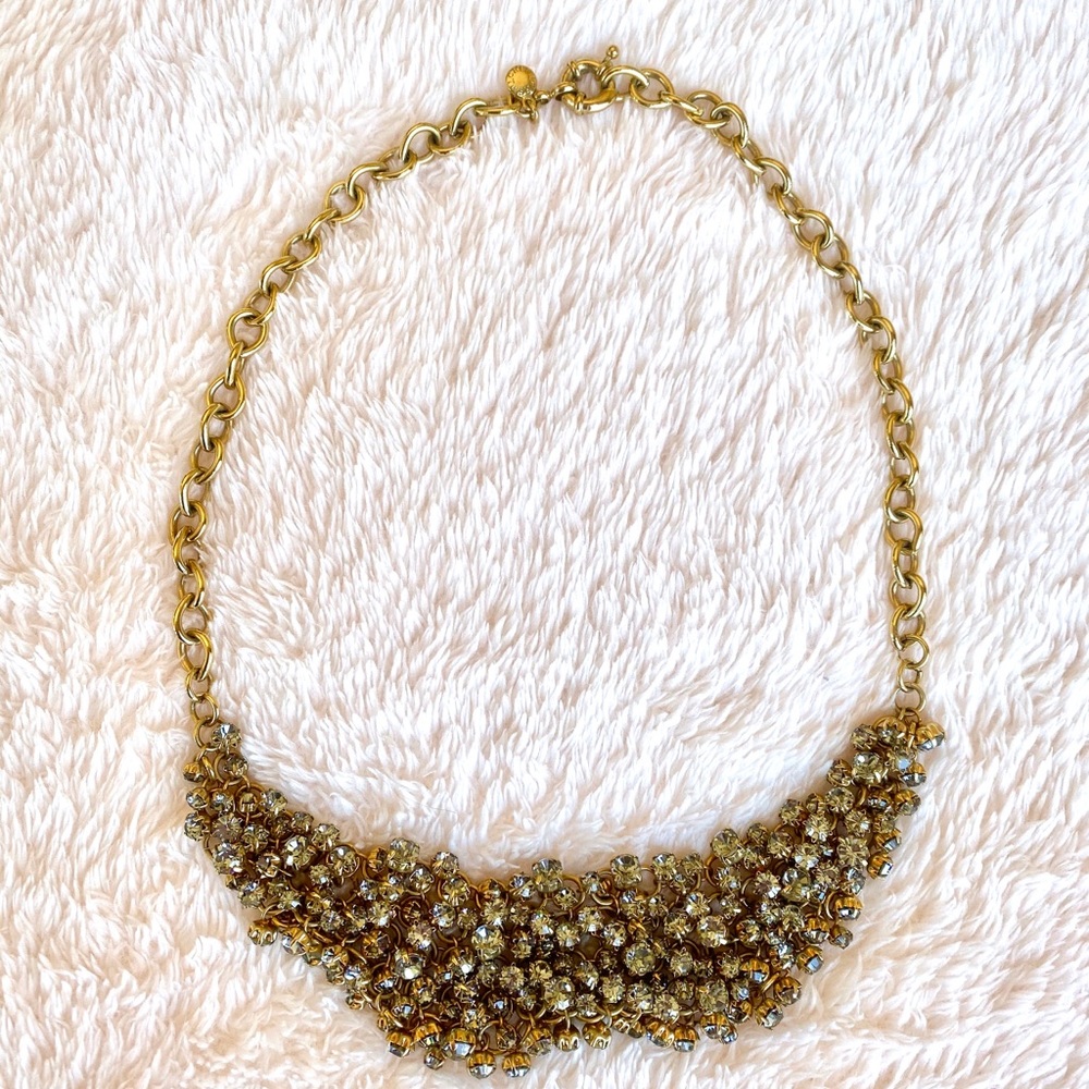 ✨J. Crew Rhinestone Statement Necklace✨
